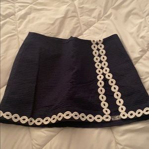 Lilly Pulitzer Navy Skort